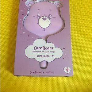 Care Bears Share Bear Purple Handheld LED Makeup Mirror